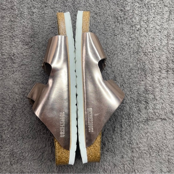 BIRKENSTOCK ARIZONA SOFT FOOTBED BIRKO FLOR METALLIC COPPER - Picture 3 of 6